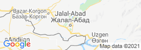 Jalal Abad map